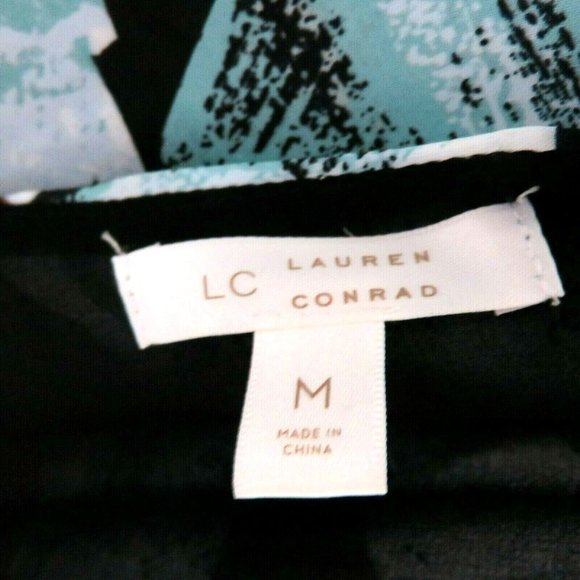 Lauren Conrad Silky Tropical Slip Dress M Midi Floral Beachy Summer New - Picture 10 of 12